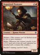 Deputized Protester (CN2-051) [Conspiracy: Take the Crown] Foil