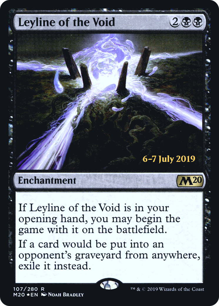 Leyline of the Void (PRE-107S) [Core Set 2020 Promos] Foil