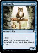 Owl Familiar (CLU-090) [Ravnica: Clue Edition]