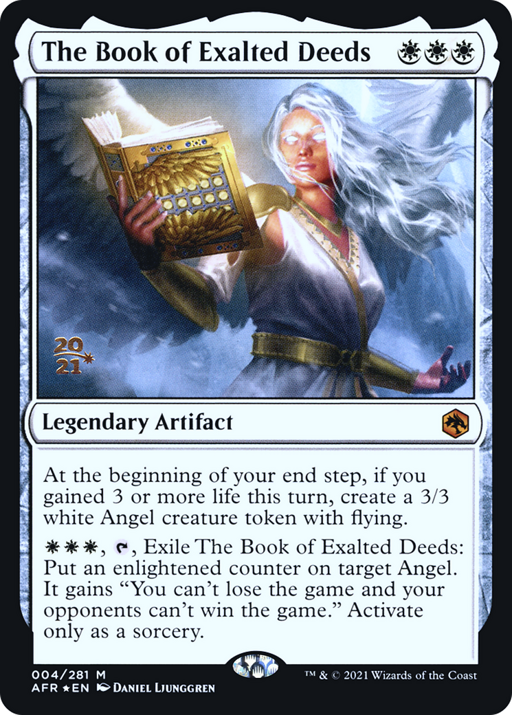 The Book of Exalted Deeds (PRE-04S) [Adventures in the Forgotten Realms Promos] Foil