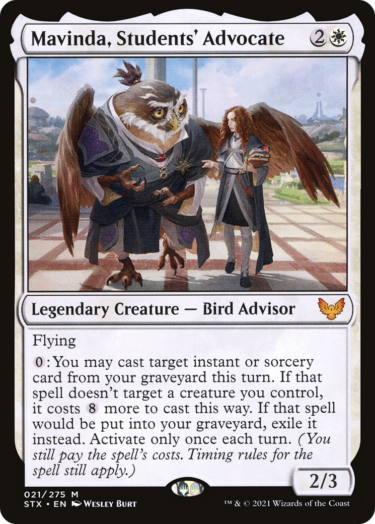 Mavinda, Students' Advocate (STX-021) [Strixhaven: School of Mages]