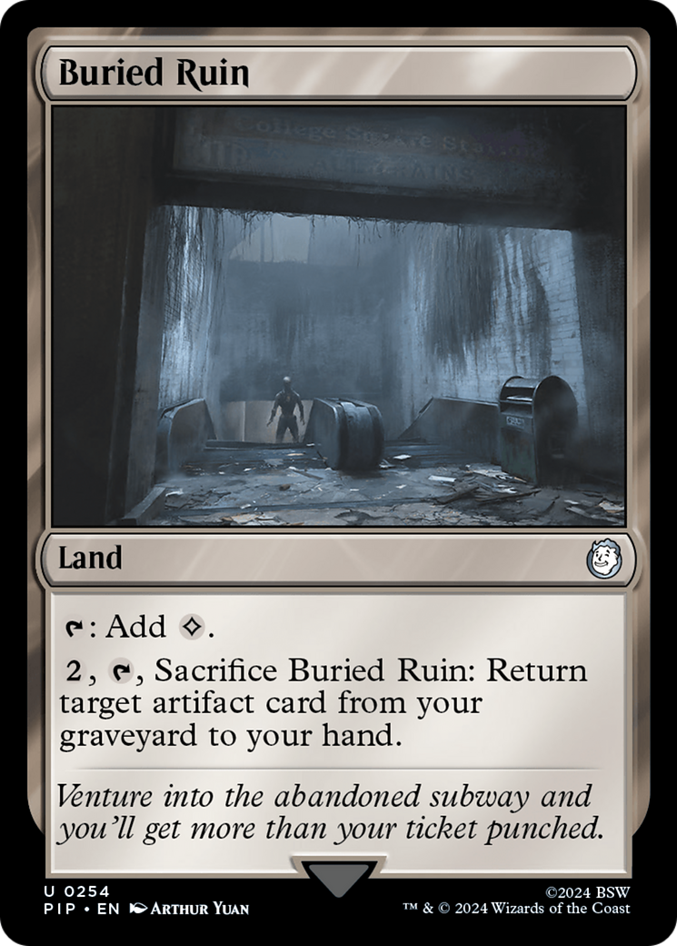 Buried Ruin (PIP-254) [Fallout] Foil
