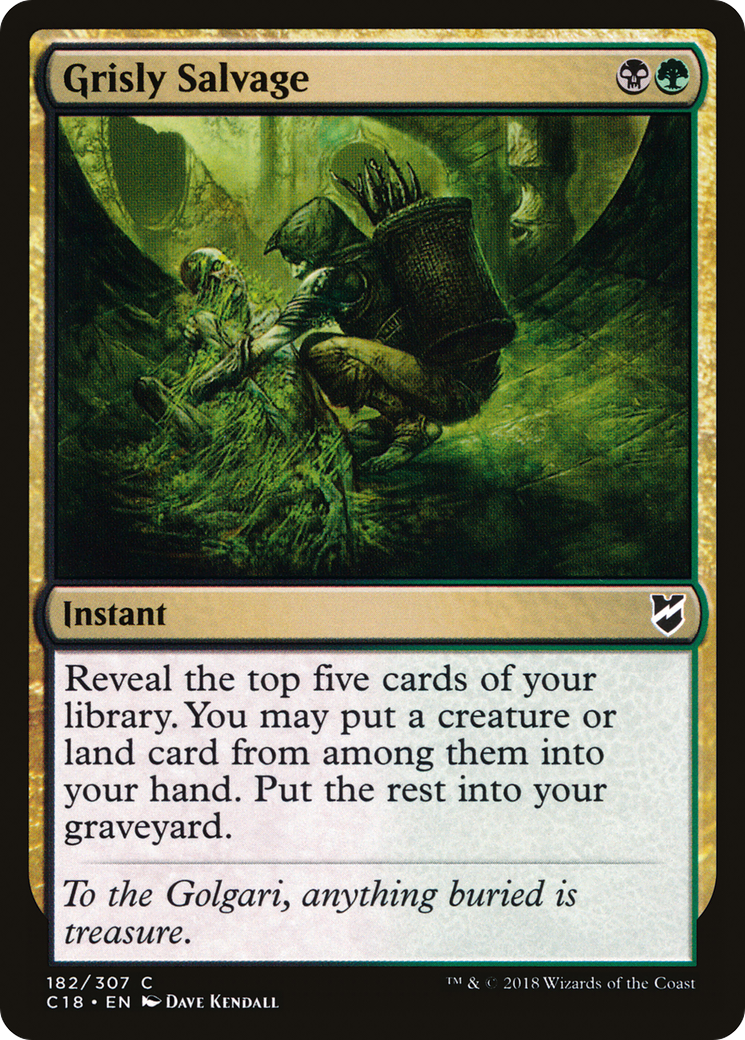 Grisly Salvage (C18-182) [Commander 2018]