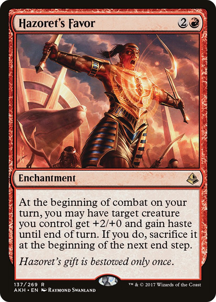 Hazoret's Favor (AKH-137) [Amonkhet]