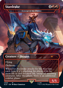 Stardrake - Scourge of the Throne (Borderless) (SLD-1033) (Borderless) [Secret Lair Drop]