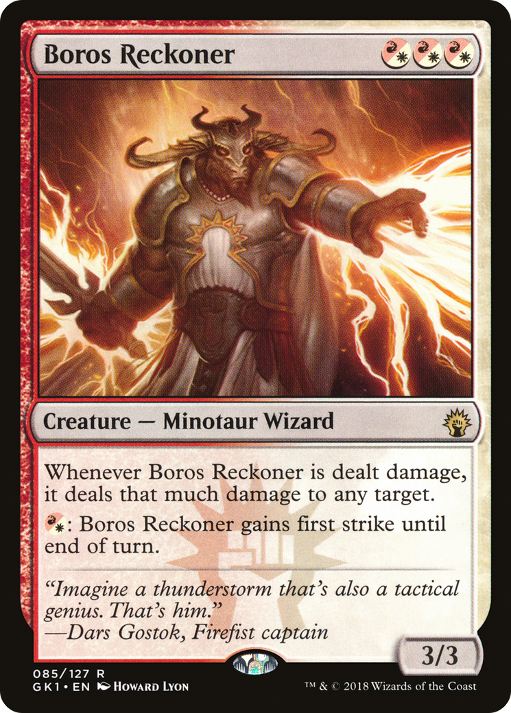 Boros Reckoner (GR1-085) [GRN Guild Kit]