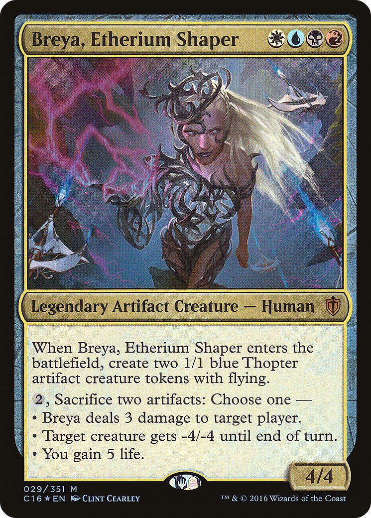 Breya, Etherium Shaper (C16-029) [Commander 2016] Foil