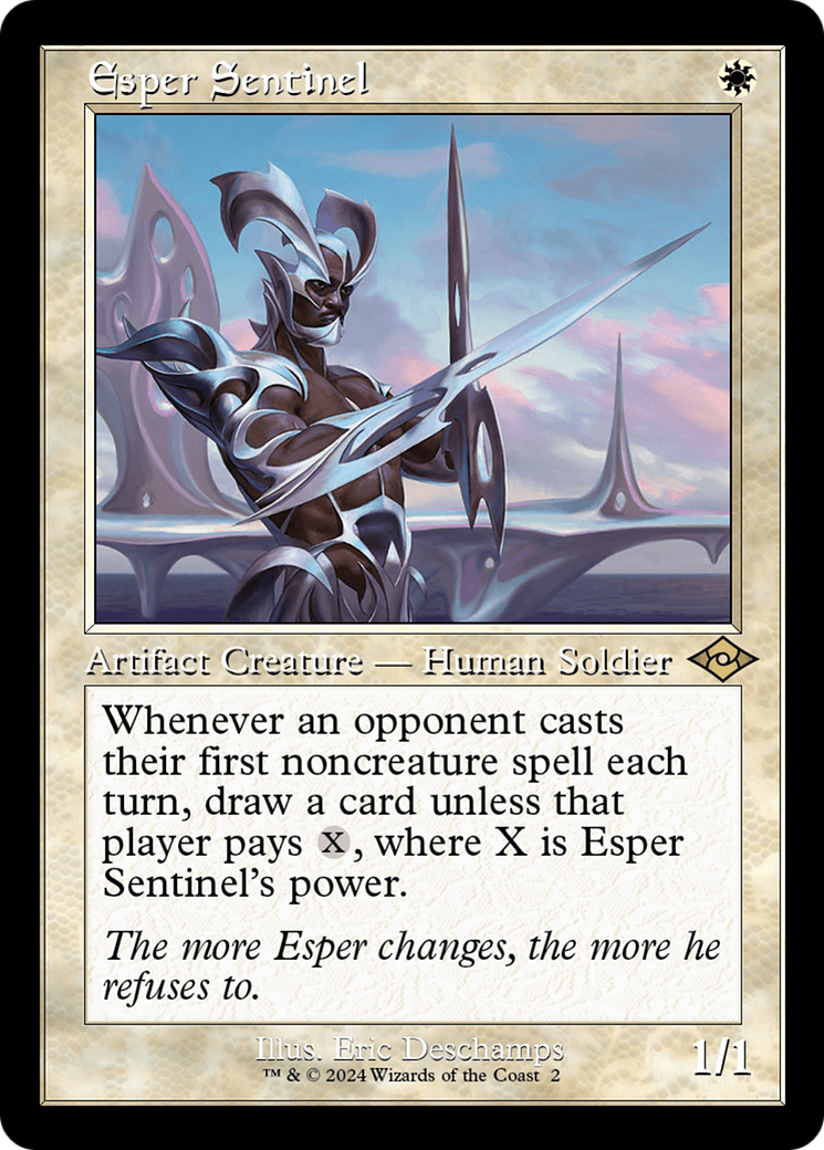 Esper Sentinel (MH2-002) [Modern Horizons 2 Timeshifts] Foil