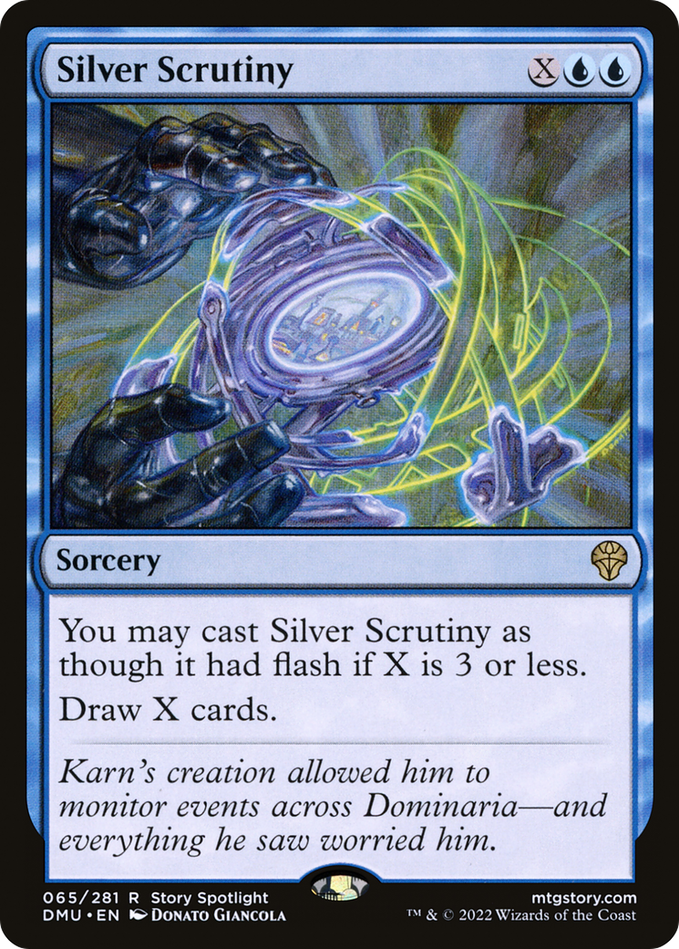 Silver Scrutiny (DMU-065) [Dominaria United]