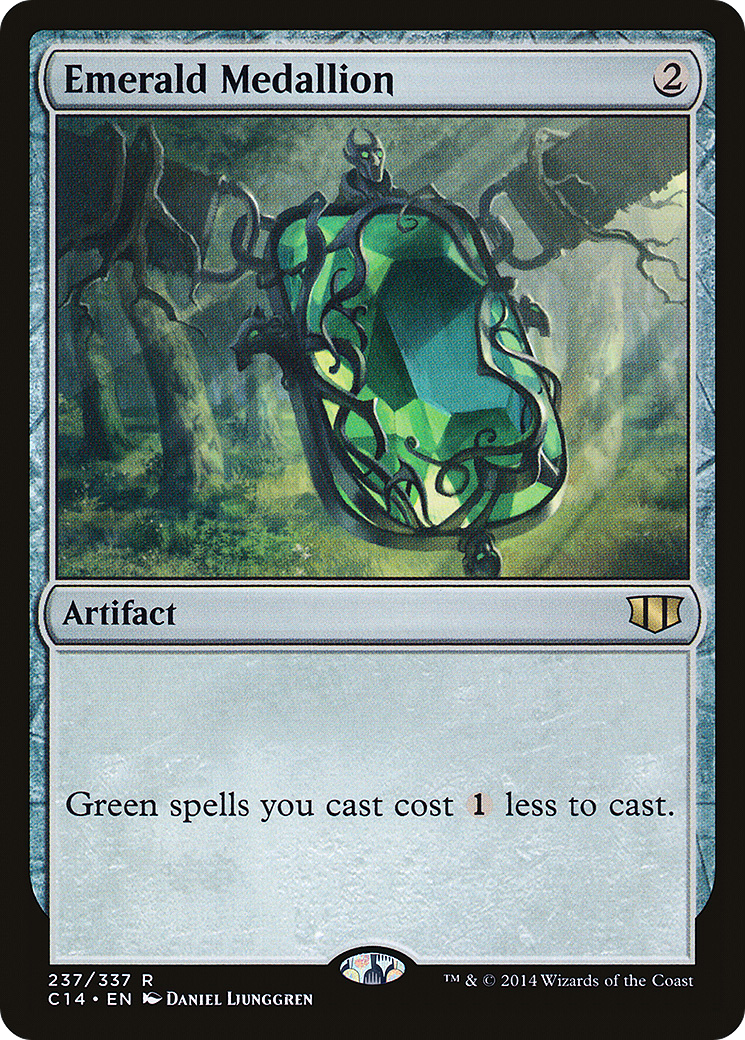 Emerald Medallion (C14-237) [Commander 2014]