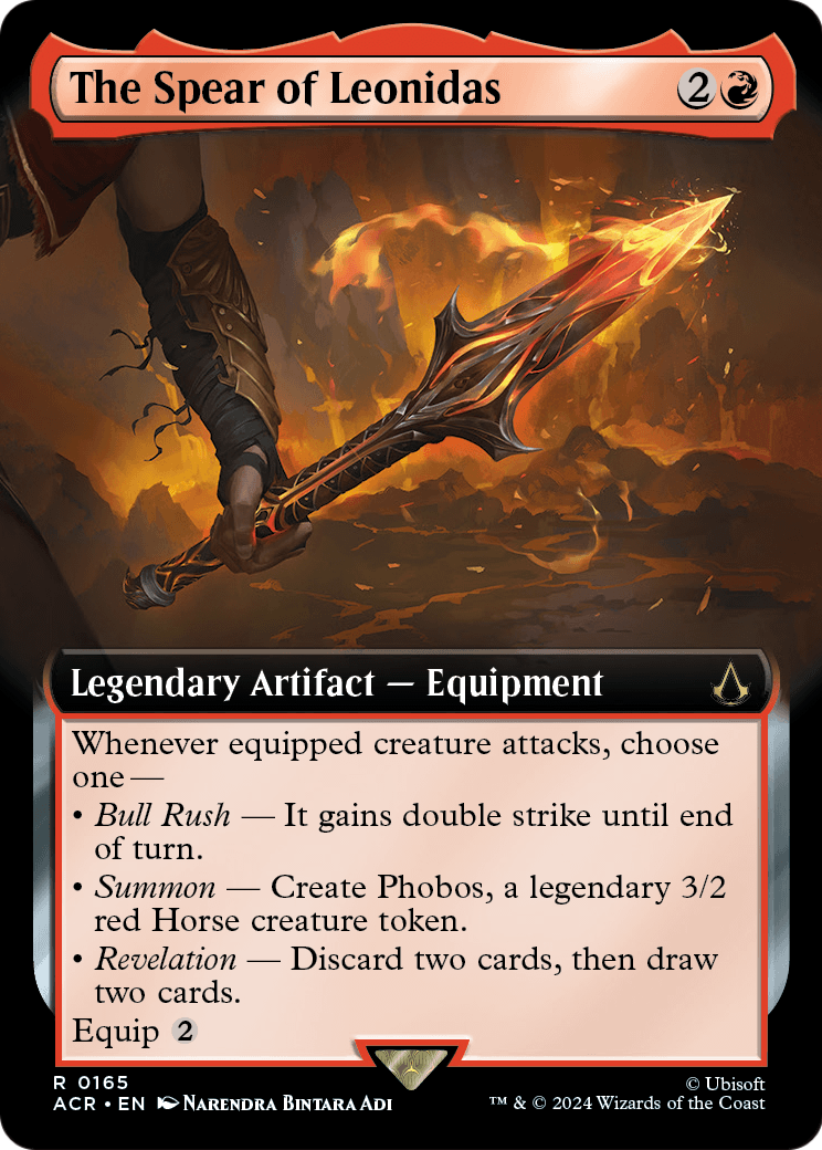 The Spear of Leonidas (Extended Art) (ACR-165) [Assassin's Creed]