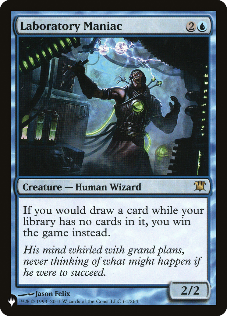 Laboratory Maniac (LIST-ISD-61) [The List]