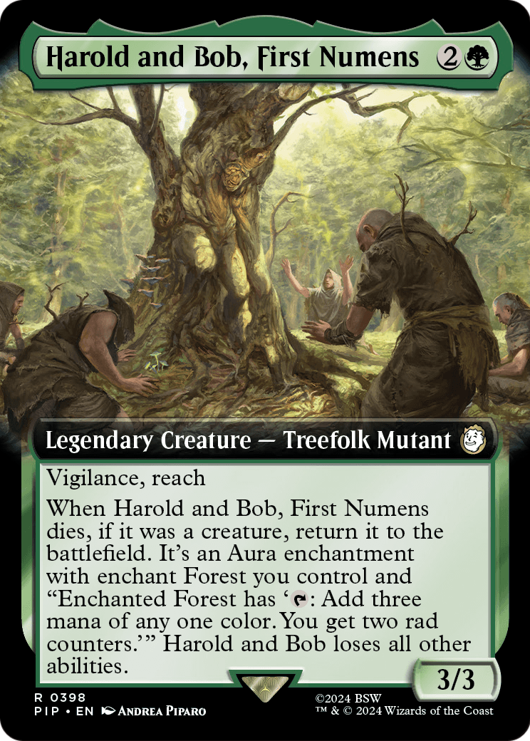 Harold and Bob, First Numens (Extended Art) (PIP-398) [Fallout] Foil