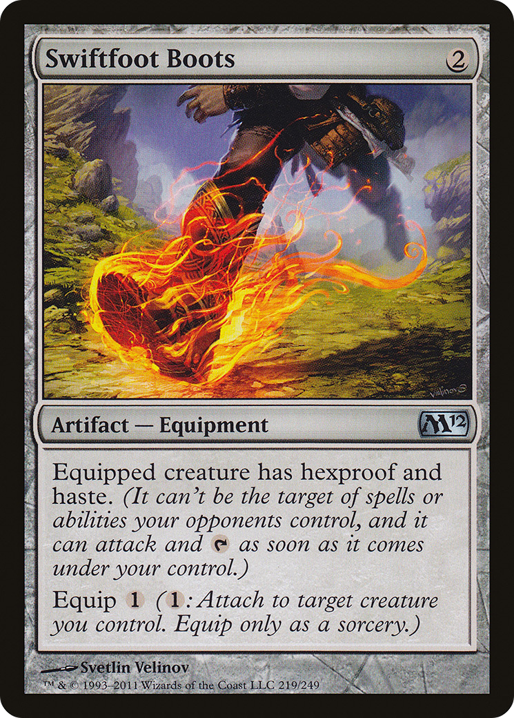 Swiftfoot Boots (M12-219) [Magic 2012] Foil