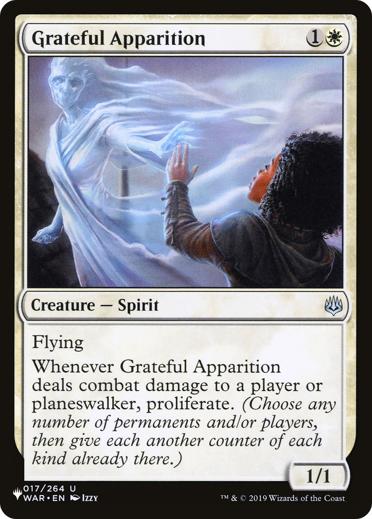 Grateful Apparition (LIST-WAR-17) [The List]