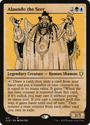 Alaundo the Seer (CLB-412) [Commander Legends: Battle for Baldur's Gate]: (Showcase) Foil