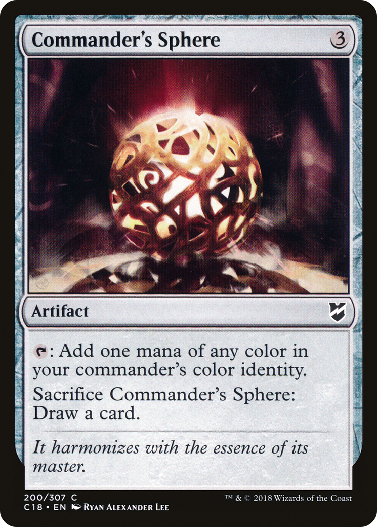 Commander's Sphere (C18-200) [Commander 2018]