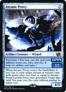 Arcane Proxy (PRE-075) [The Brothers' War Promos] Foil