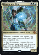 Zimone and Dina (PRE-257S) [March of the Machine Promos] Foil