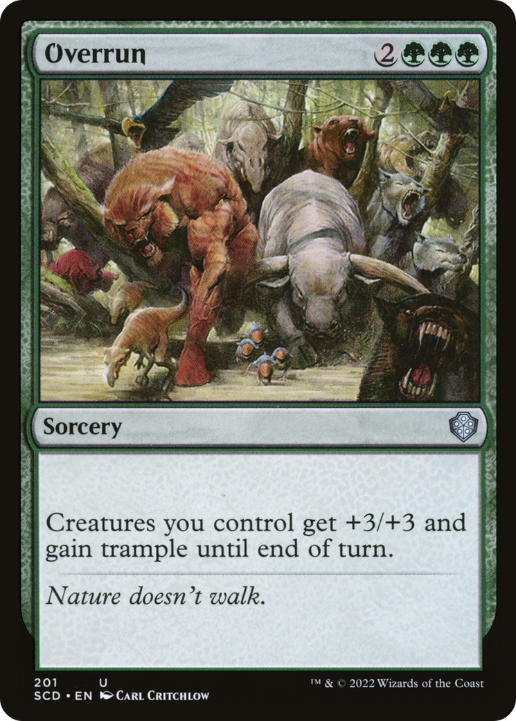Overrun (SCD-201) [Starter Commander Decks]