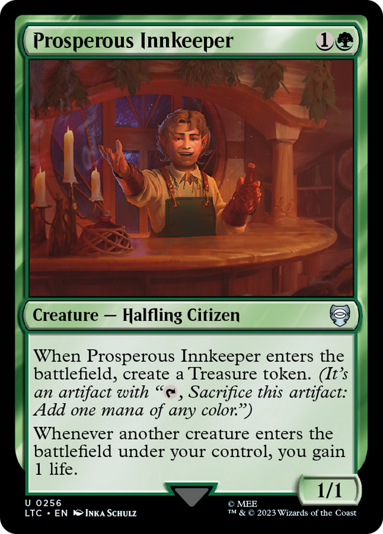 Prosperous Innkeeper (LTC-256) [Tales of Middle-earth Commander]