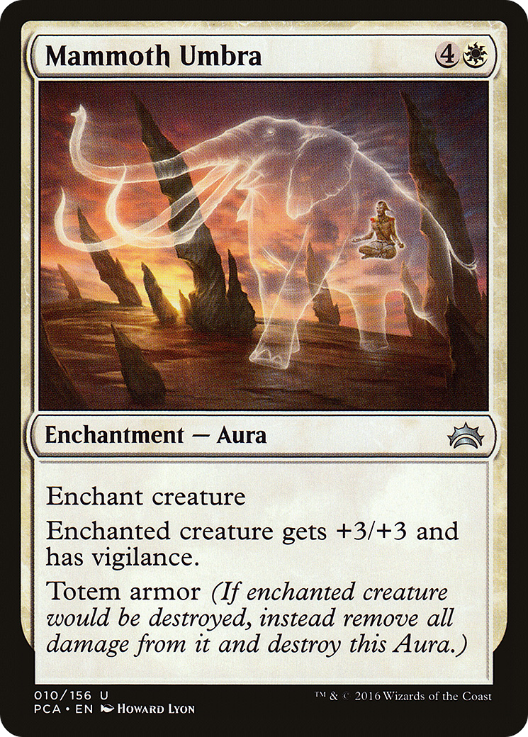 Mammoth Umbra (PCA-010) [Planechase Anthology]