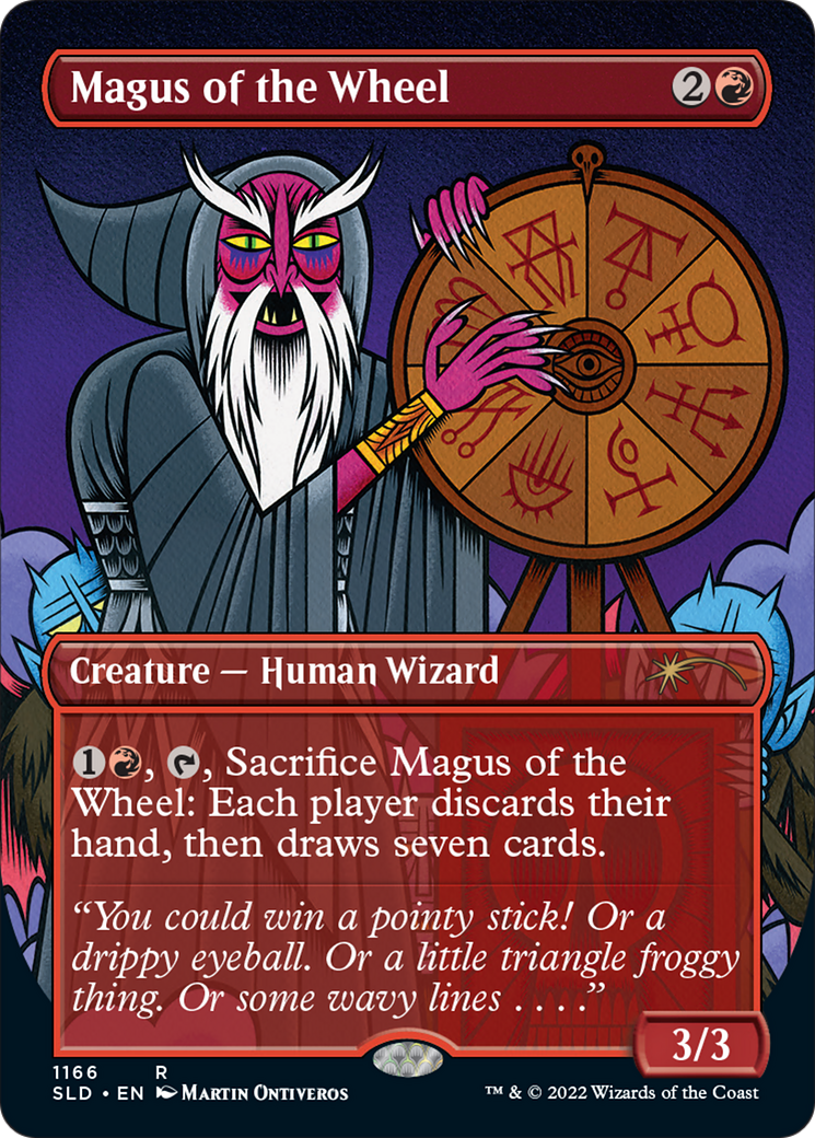Magus of the Wheel (SLD-1166) [Secret Lair Drop] (Borderless)