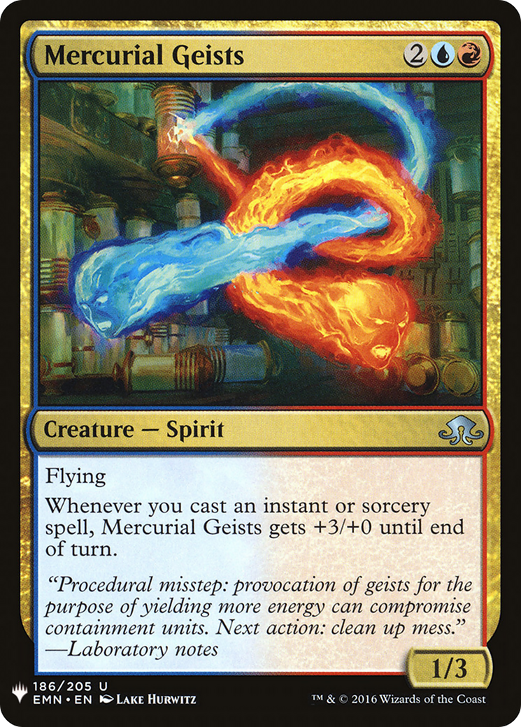 Mercurial Geists (LIST-EMN-186) [The List]