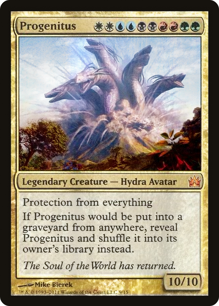 Progenitus (V11-009) [From the Vault: Legends] Foil
