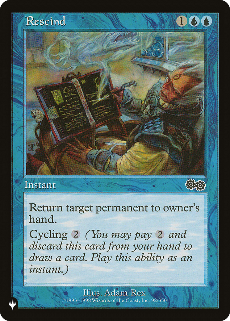 Rescind (LIST-USG-92) [The List]