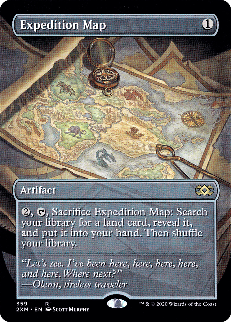 Expedition Map (2XM-359) [Double Masters] (Borderless)