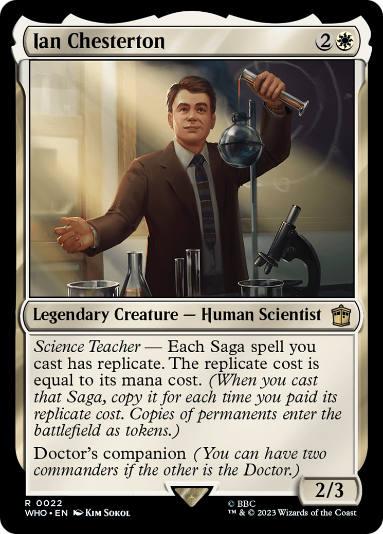 Ian Chesterton (WHO-022) [Doctor Who] Foil