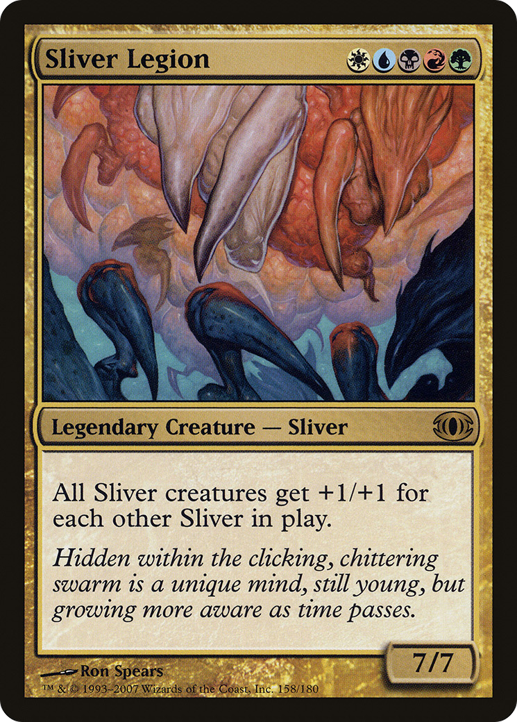 Sliver Legion (FUT-158) [Future Sight] Foil