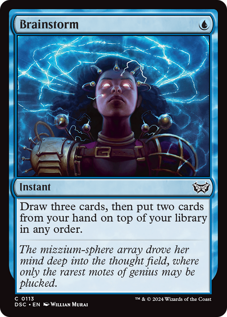 Brainstorm (DSC-113) [Duskmourn: House of Horror Commander]