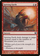 Spitting Earth (DDG-067) [Duel Decks: Knights vs. Dragons]