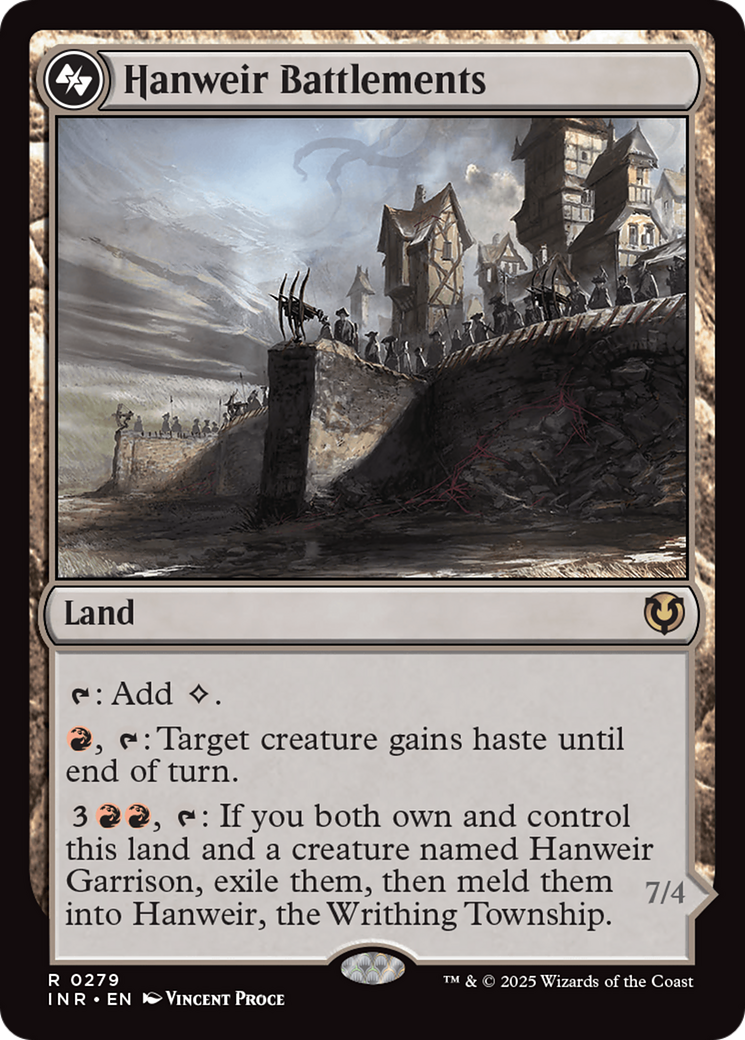 Hanweir Battlements (INR-279) [Innistrad Remastered]
