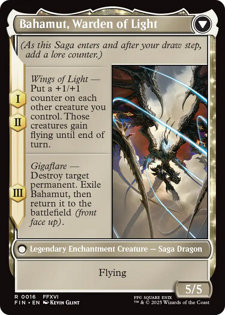 Dion, Bahamut's Dominant (FIN-016) [FINAL FANTASY]