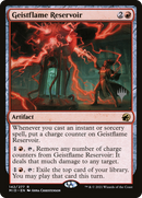 Geistflame Reservoir (PPMID-142P) [Promo Pack: Innistrad: Midnight Hunt Promos]