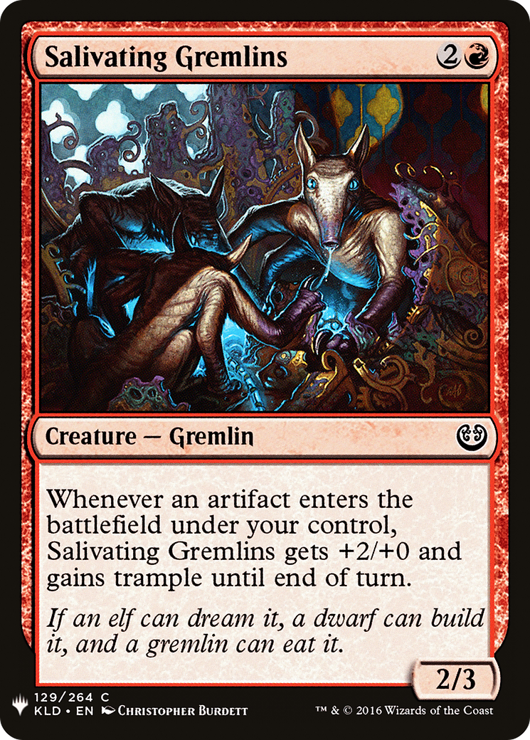 Salivating Gremlins (LIST-KLD-129) [The List]