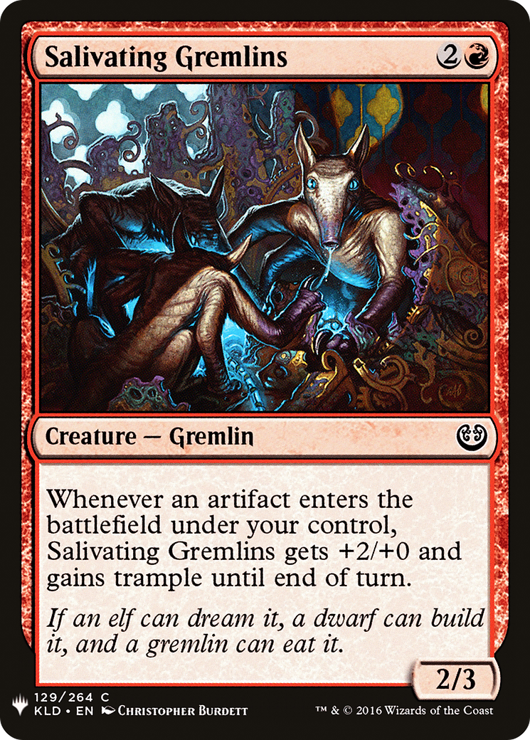Salivating Gremlins (LIST-KLD-129) [The List]