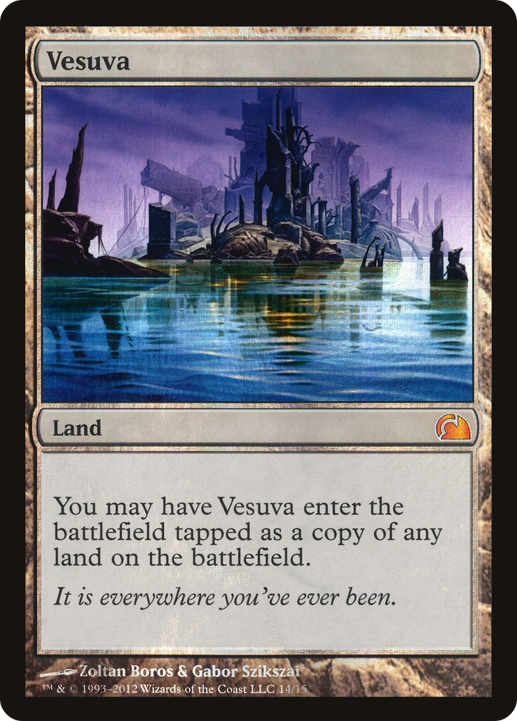 Vesuva (V12-014) [From the Vault: Realms] Foil