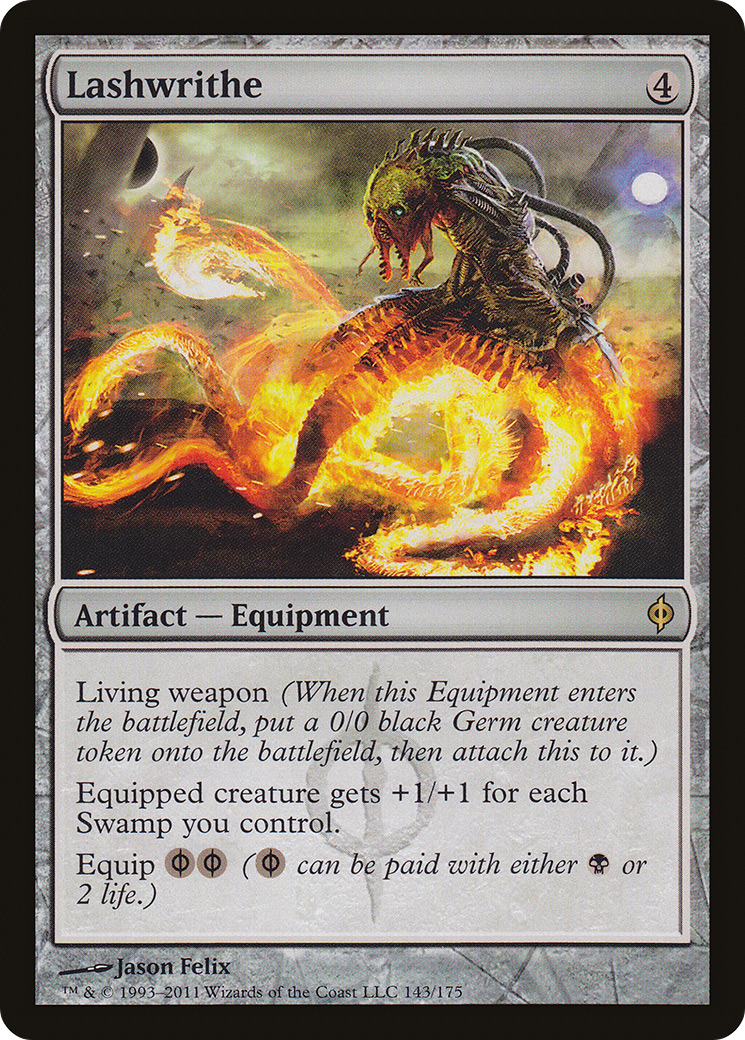 Lashwrithe (NPH-143) [New Phyrexia]
