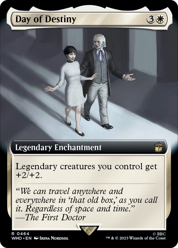 Day of Destiny (WHO-464) [Doctor Who]: (Extended Art)
