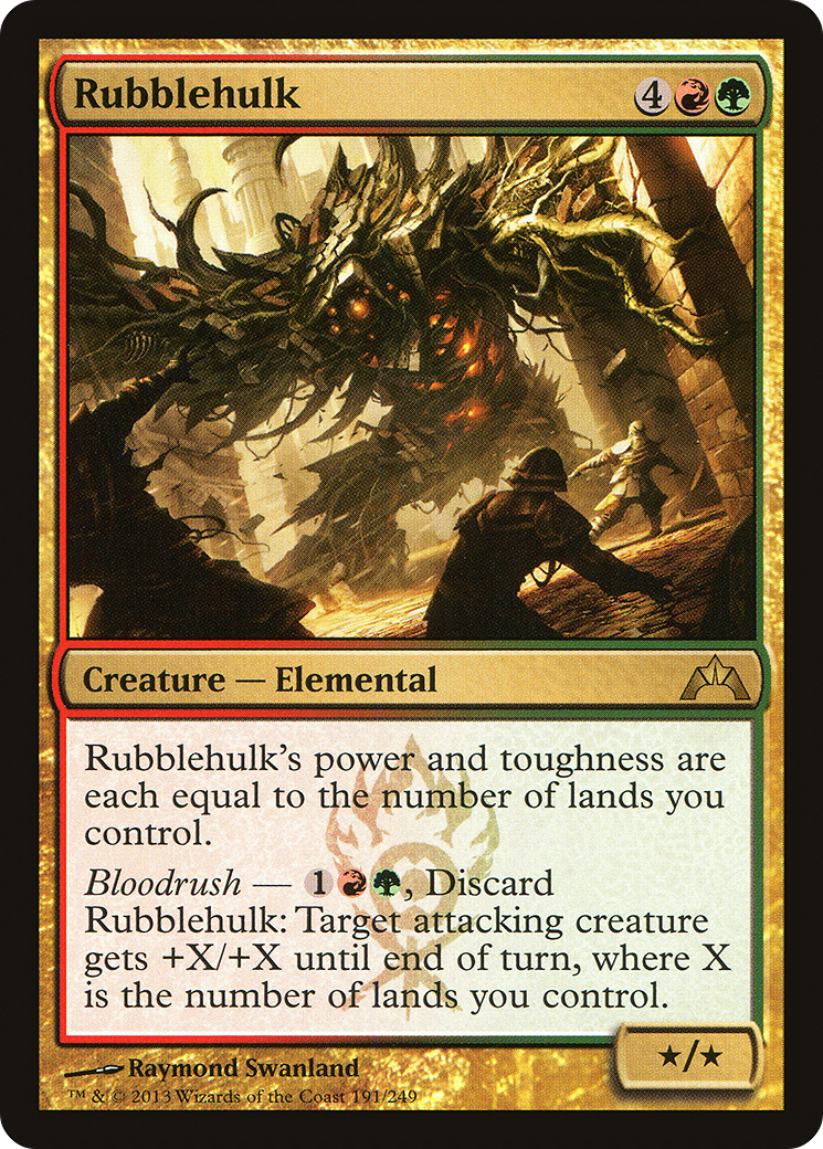 Rubblehulk (GTC-191) [Gatecrash]