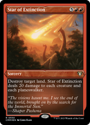 Star of Extinction (CMM-550) [Commander Masters] Etched Foil