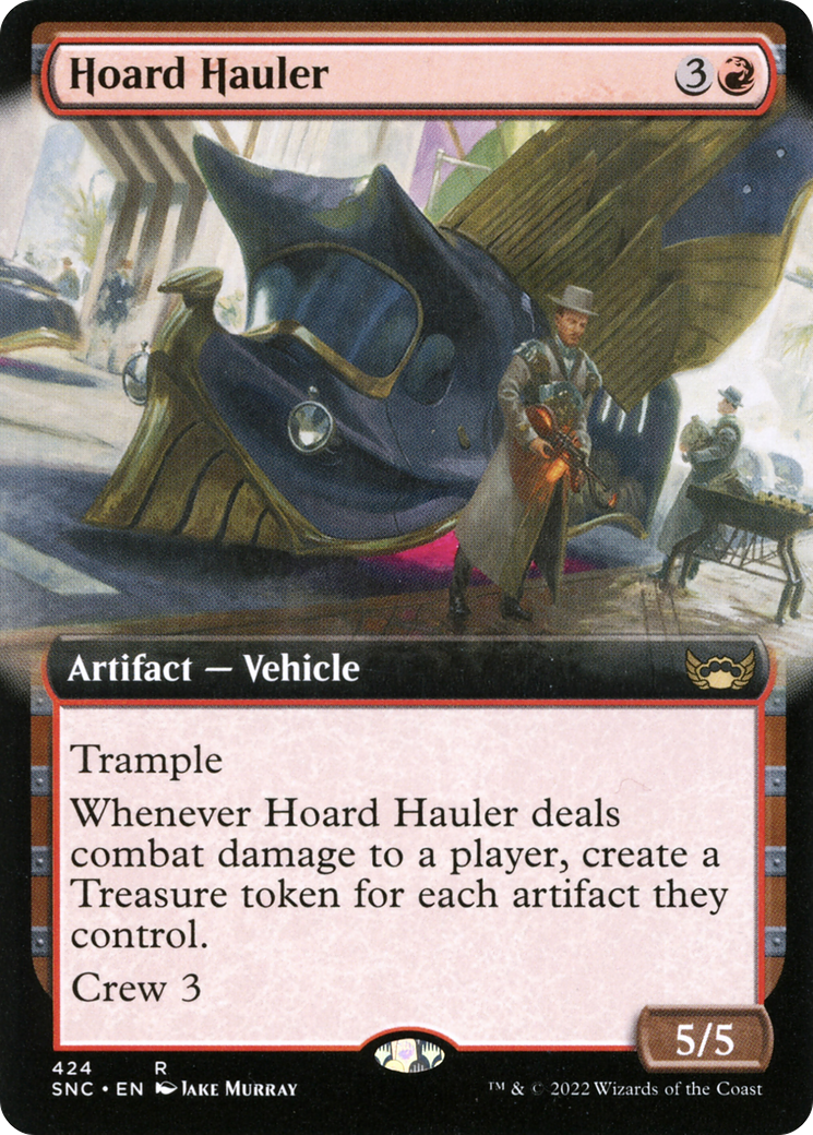 Hoard Hauler (Extended Art) (SNC-424) [Streets of New Capenna]