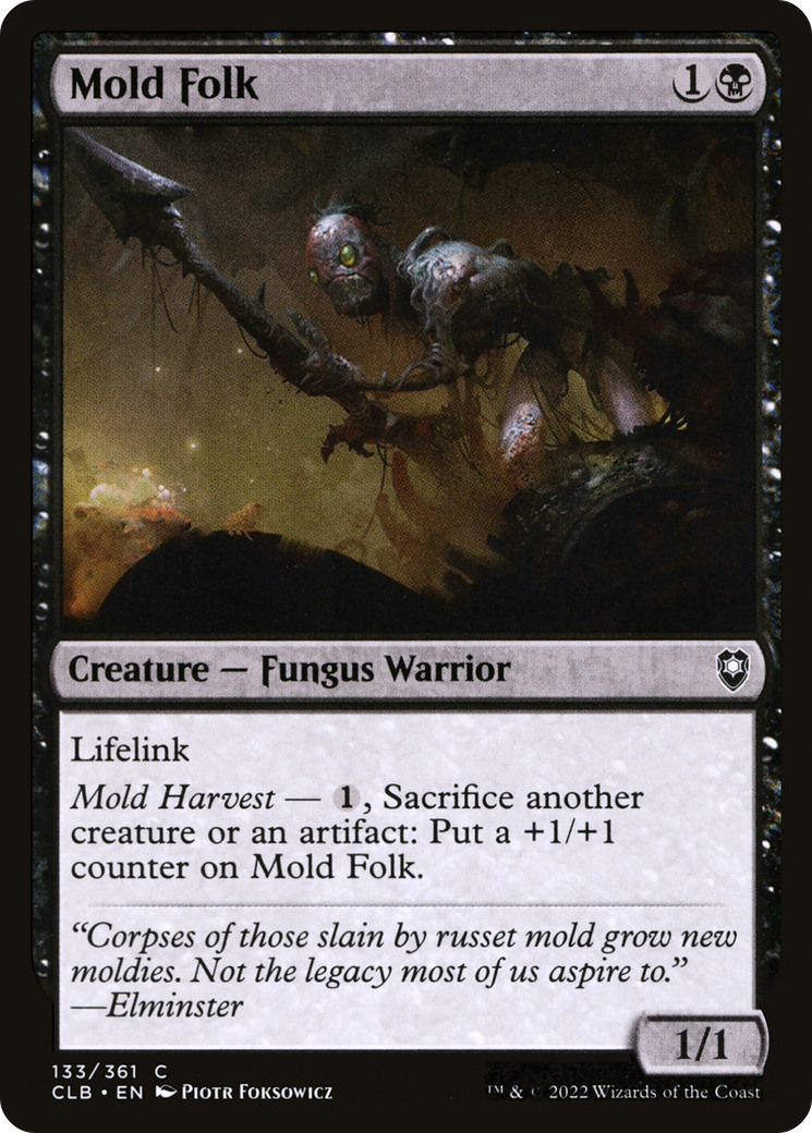 Mold Folk (CLB-133) [Commander Legends: Battle for Baldur's Gate]