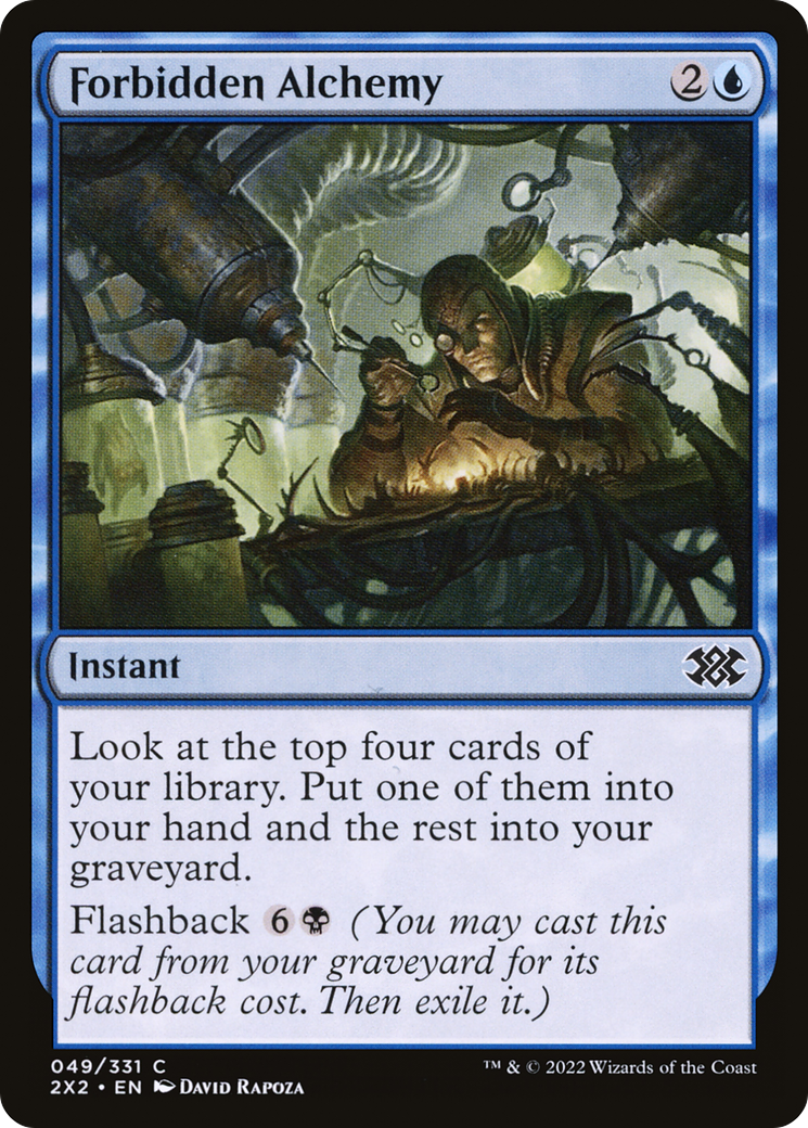 Forbidden Alchemy (2X2-049) [Double Masters 2022]