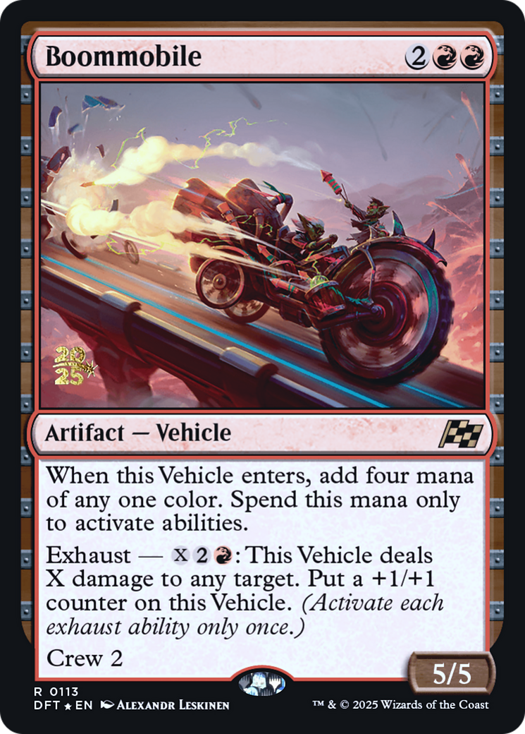 Boommobile (PRE-113) [Prerelease Cards] Foil