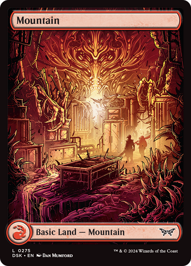 Mountain (DSK-275) [Duskmourn: House of Horror] Foil